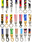 5/8&quot; Ez-Adjustable Art Printed Neck Lanyards With Adjustable Length Capability