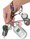 Printed Wrist Lanyards: 5/8&quot; Ez-Adjustable Art Printed Wrist Straps