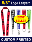 5/8" Best Seller Custom Logo Lanyards With Factory Direct Cheap Price LY-058/Per-Piece