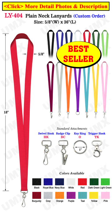 5/8&quot; Best Seller Custom ID Lanyards