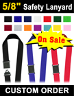 5/8&quot; Best Seller Plain Lanyards