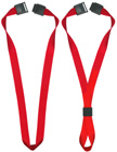 5/8" Safety Neck Ring Plain Color Lanyards - Safety Breakaway Neck Straps LY-NR-503HD/Per-Piece