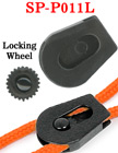 Big Plastic Drawstring Locks: Large Wheel - Tighten String Fasteners - Per Piece SP-P011L/Per-Piece