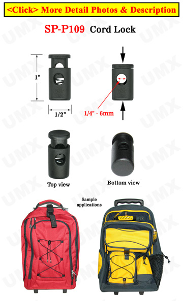 Metal Spring Cord Locks: Steel Spring Fasteners