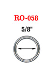 5/8&quot; Welded Metal Steel O Rings: Heavy Duty Non-Split O Ring Supply