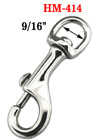 9/16&quot; Large Metal Bolt Snap Hooks: For Round Rope