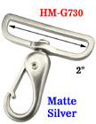 2&quot; Wide Push Latch Fashion Bolt Snap Hooks For Flat Straps