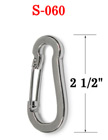 Stainless Steel Bolt Snap Hooks: 2 1/2&quot;