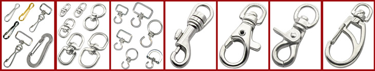 Spring Hooks, Swivel Hooks, Bolt Snaps, Dog Leash Snap Hooks