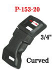 3/4" Curved Side Release Plastic Buckles: For Safety Vest or Clothing P-153-20/Per-Piece