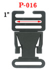 1" Ladder Lock Side Release Plastic Buckles: For Adjustable Length Fastening Straps P-016/Per-Piece