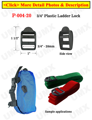 3/4&quot; Easy Strapping Plastic Ladder Buckle Fasteners