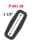 1 1/2&quot; Heavy Duty Rectangular Shape Plastic Rings