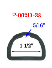 1 1/2&quot; Large Size Indented Plastic D-Rings