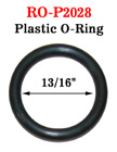 13/16&quot; Great Seller Plastic O-Ring: For Apparel, Lanyards and Crafts Making