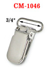 3/4&quot; Simple Metal Suspender Clips Without Plastic PVC Teeth