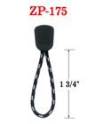 Woven String Zipper Pulls - Water Friendly - Non Corrosive