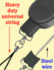 Heavy Duty Retractable Reels: For PDA, GPS, Handheld Scanners, Meters RT-33S-CP-B/Per-Piece